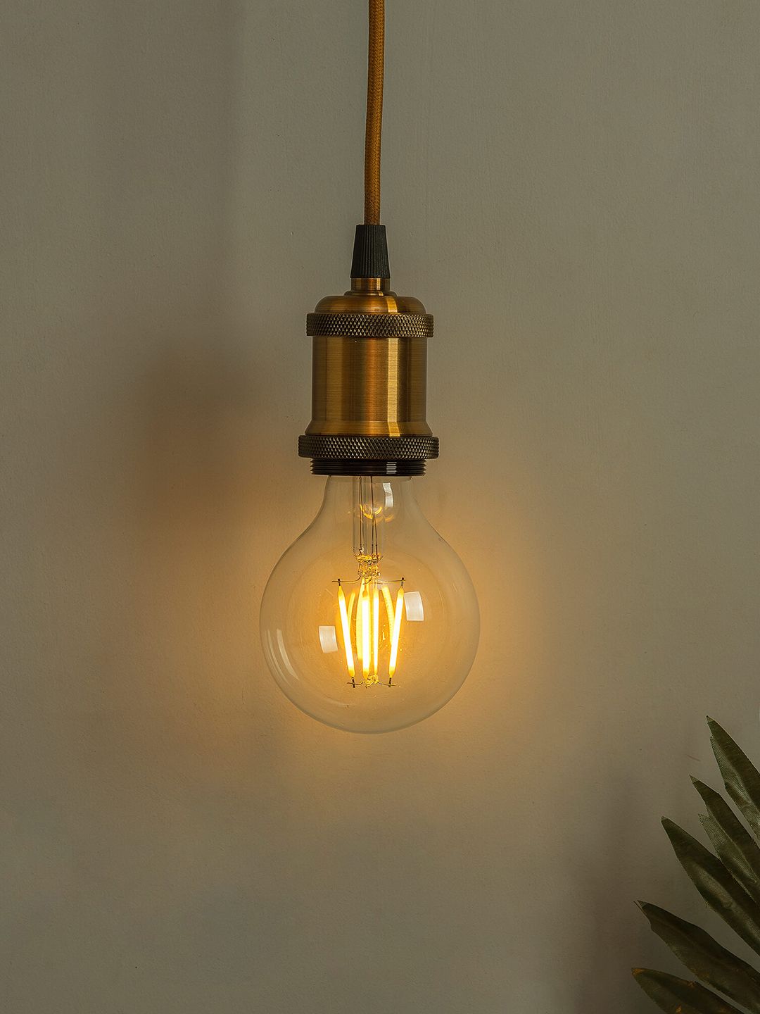 Homesake Yellow & Black Textured Hanging Pendant Lamp-picture-25