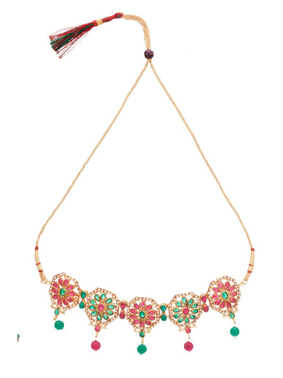 ATIBELLE Brass Gold-Plated Necklace