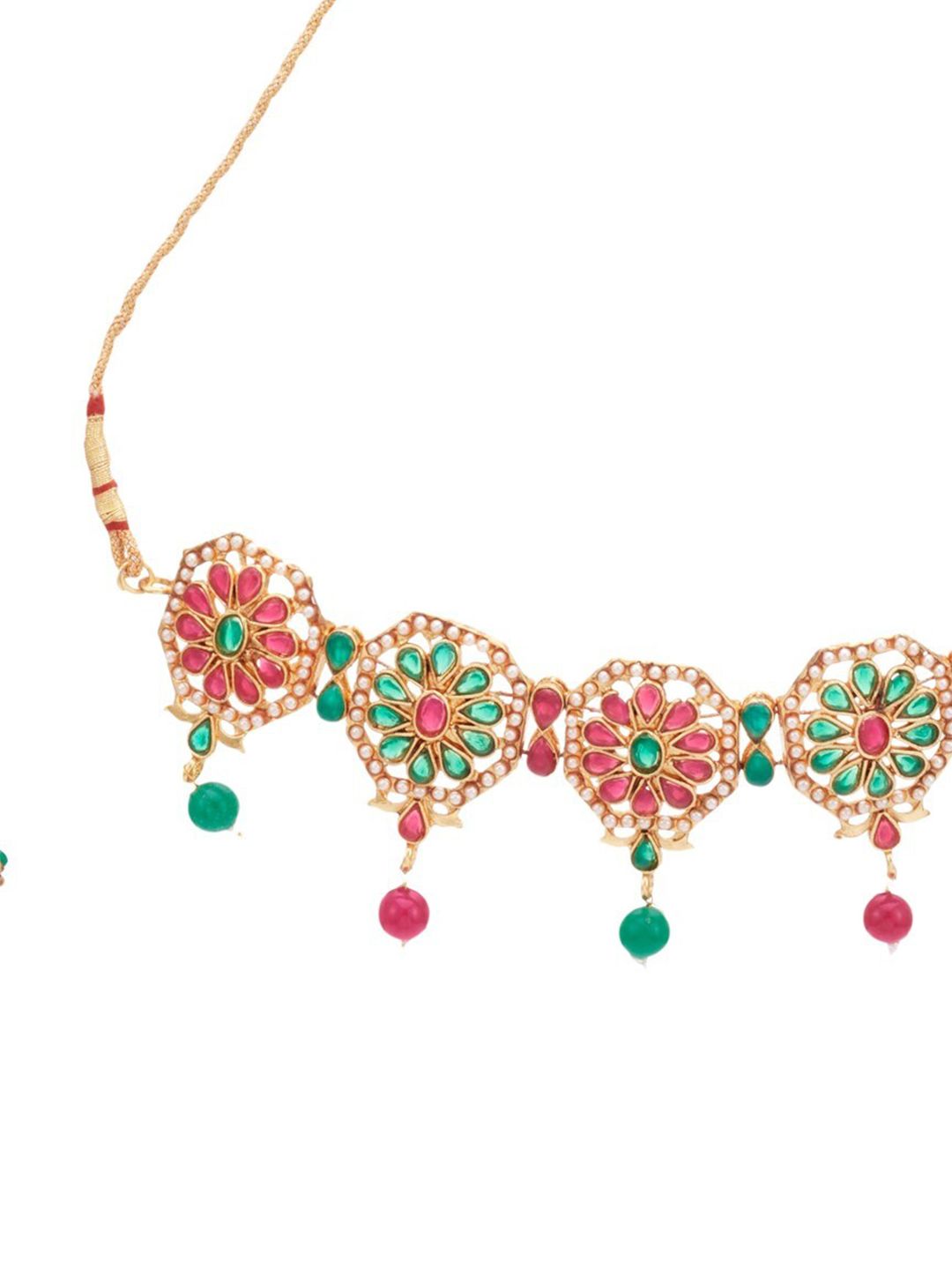 ATIBELLE Brass Gold-Plated Necklace