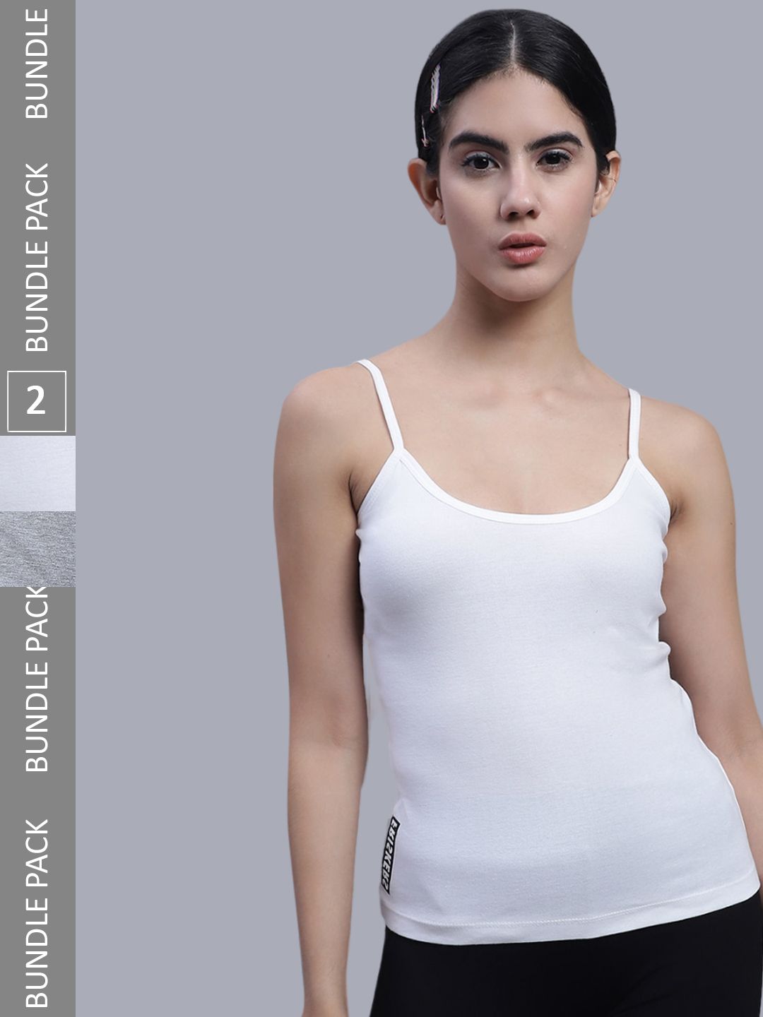 Buy FashionRack Women Black Solid Strapless Camisole 8214
