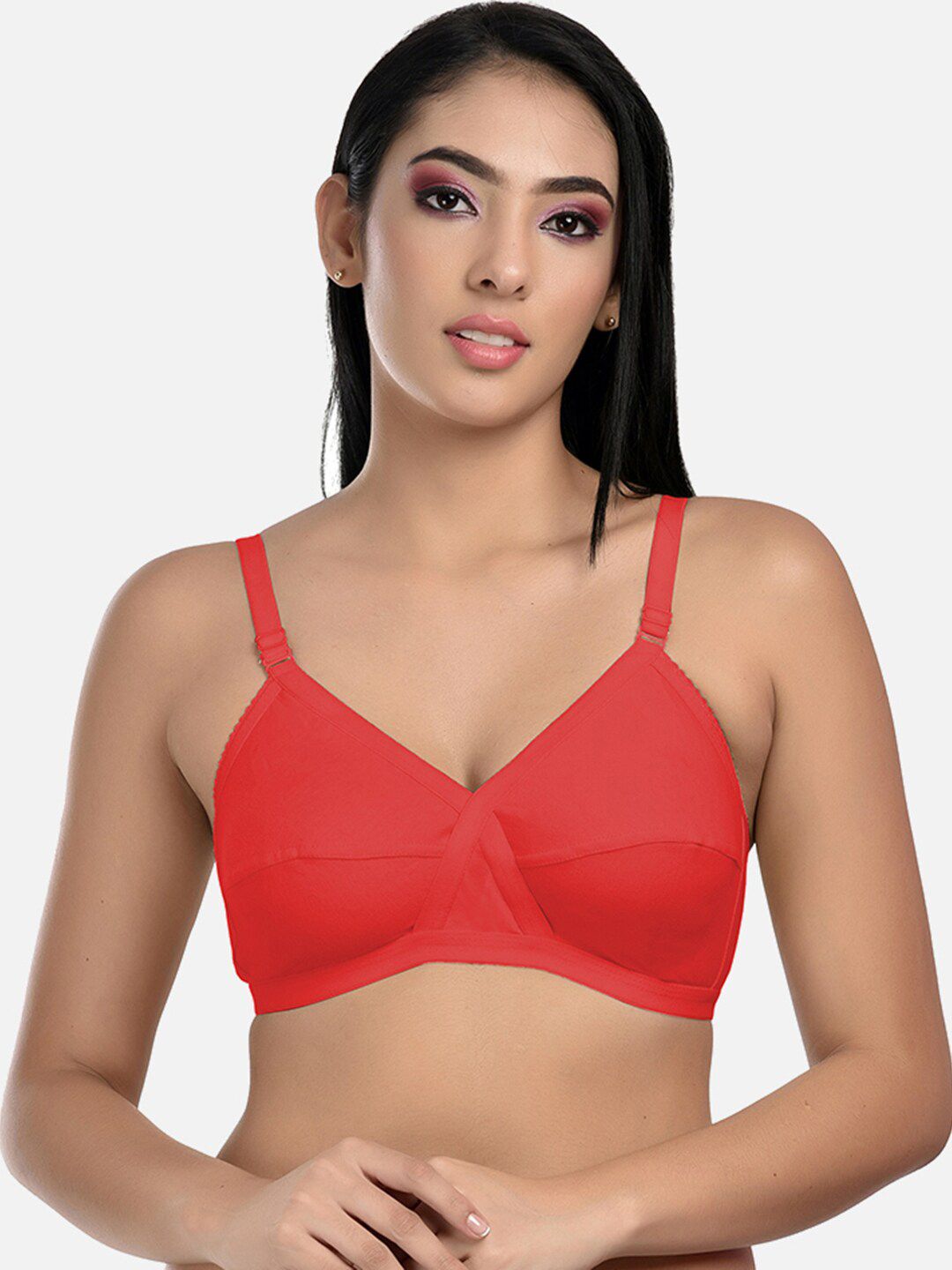 StyFun Non Padded Full Coverage All Day Comfort Dry Fit Cotton Everyday Bra-picture-15