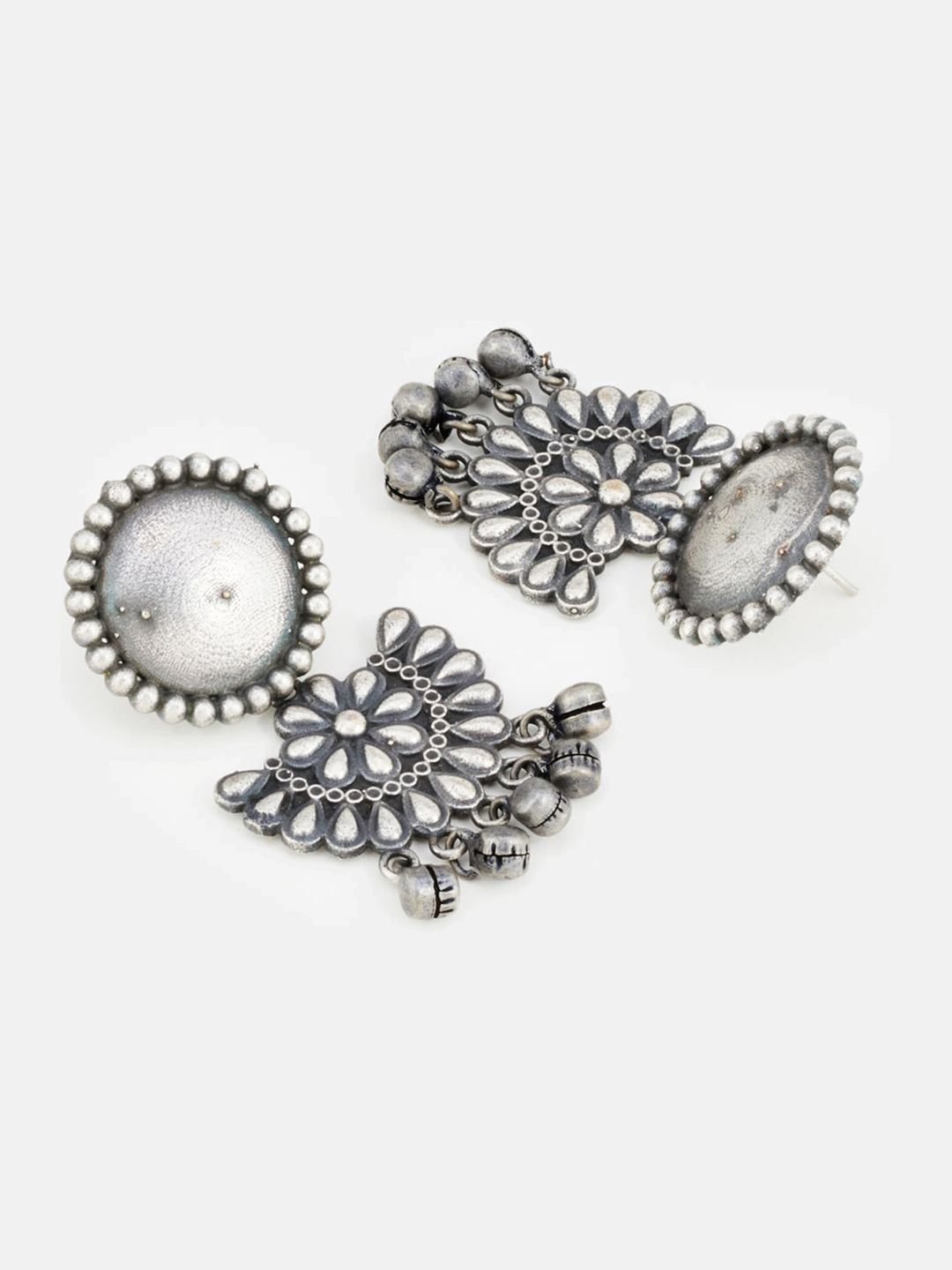 ATIBELLE Silver-Plated Drop Earrings