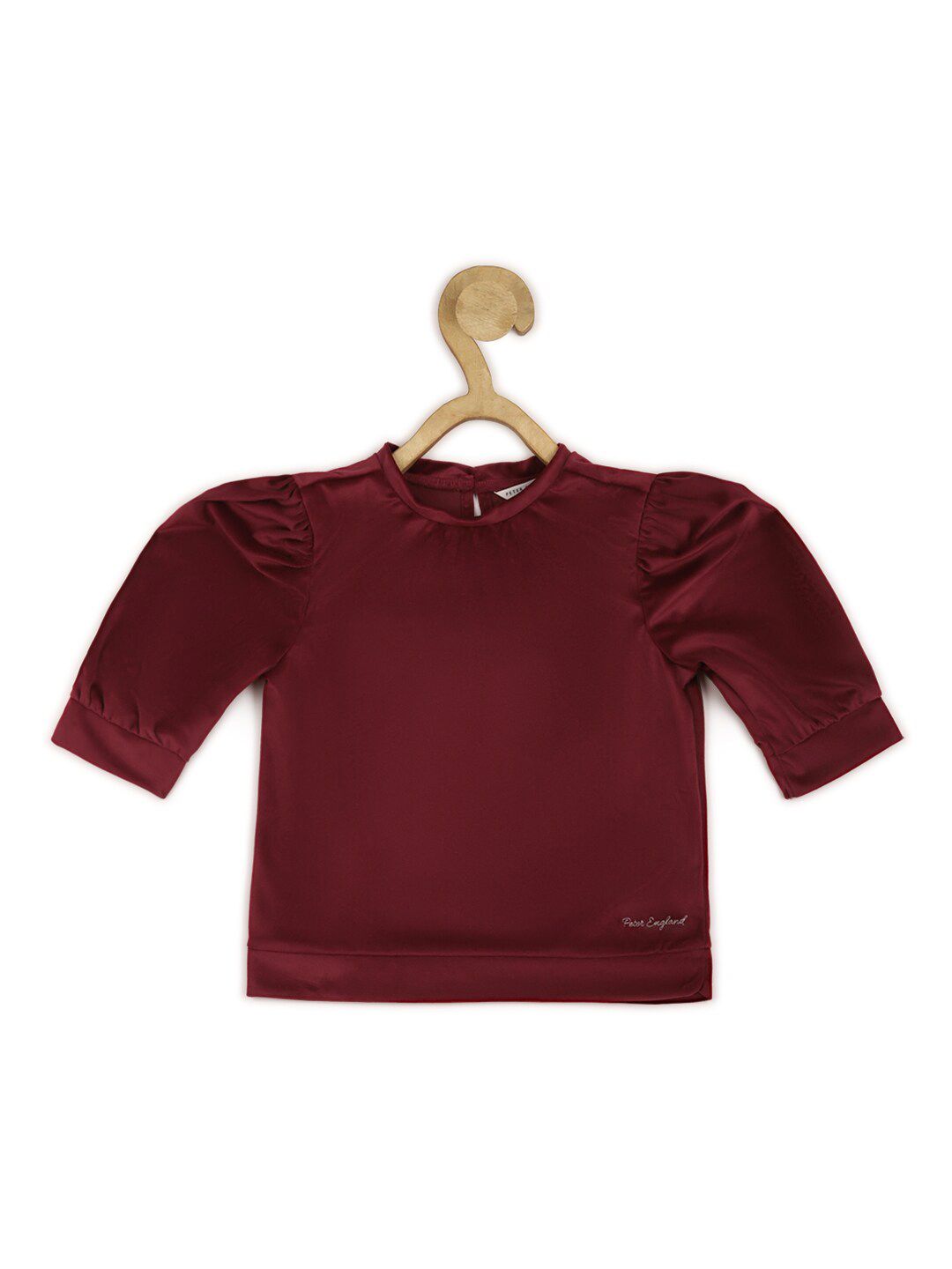 Peter England Girls Puff Sleeves Top-picture-39