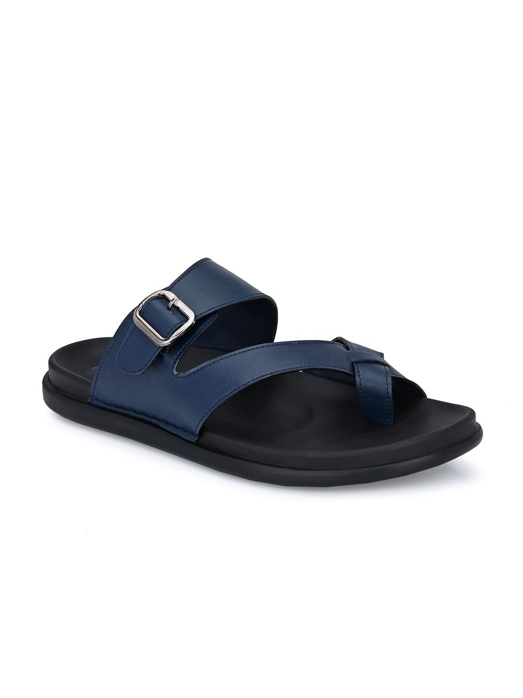 Hitz Men One Toe Leather Comfort Sandals-image-44
