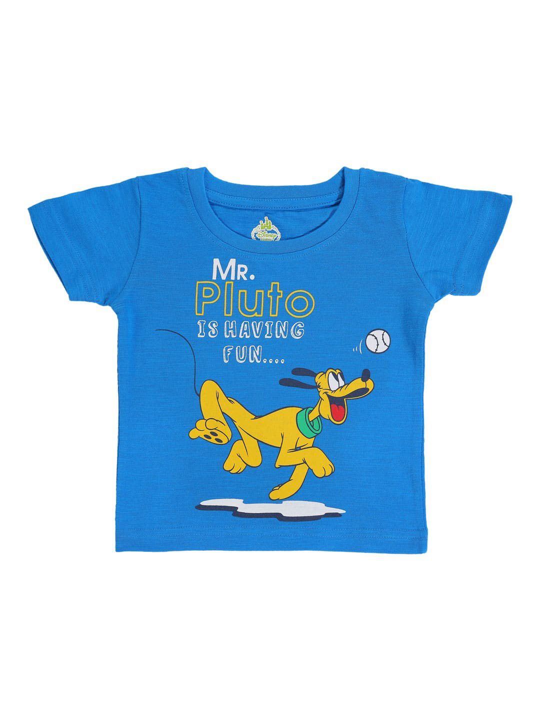 Bodycare Boys Pluto Graphic Printed Cotton T-shirt-image-6