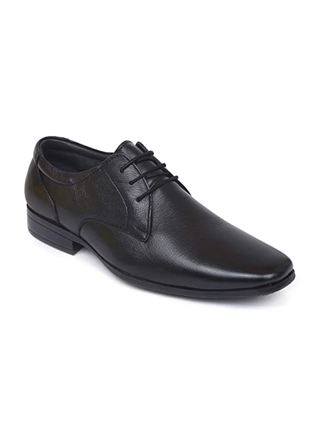 Zoom Shoes Men Square Toe Leather Formal Derbys-image-13