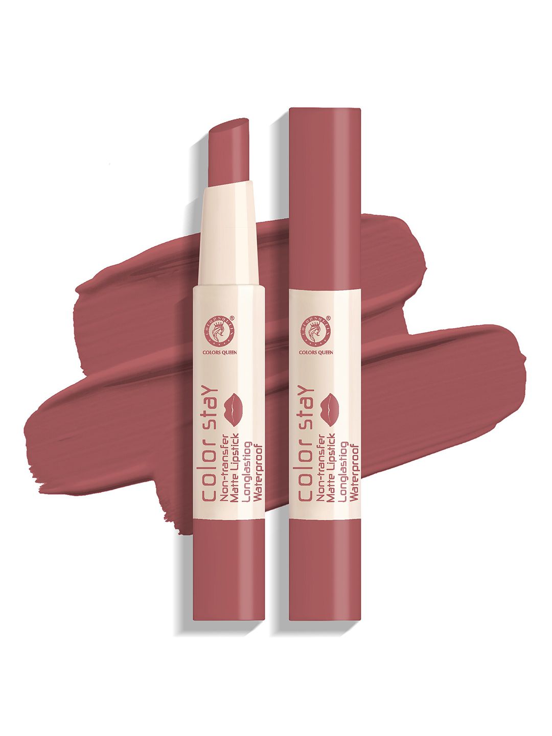 Colors Queen Color Stay Non-Transfer Lipstick - Very Nude 22-picture-27