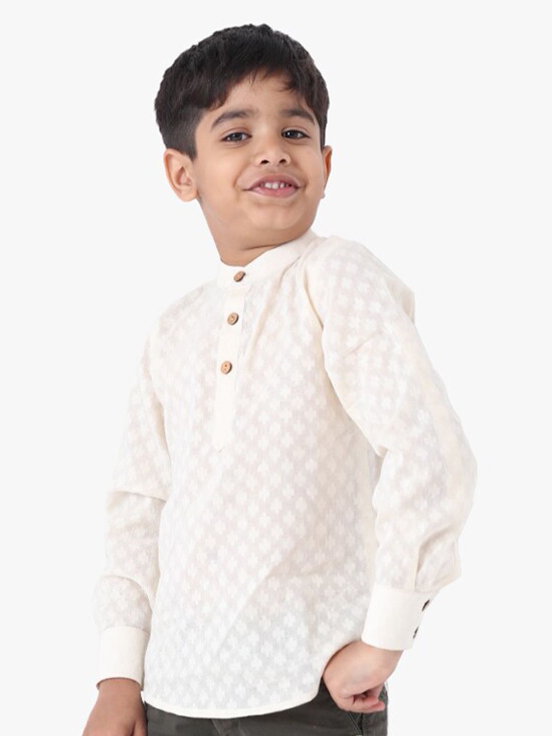 Jilmil Boys Opaque Printed Cotton Casual Shirt-picture-49