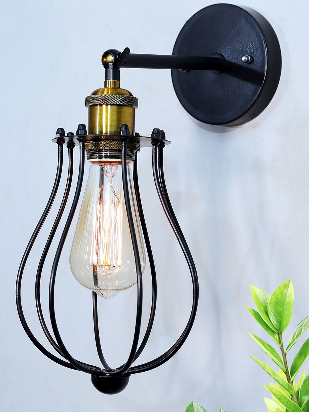 Homesake Black Textured Wall Lamp-picture-16