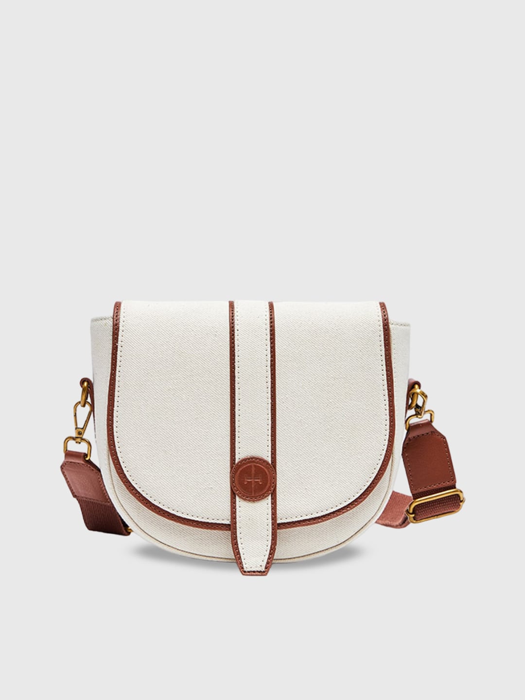 IRTH Textured Structured Sling Bag