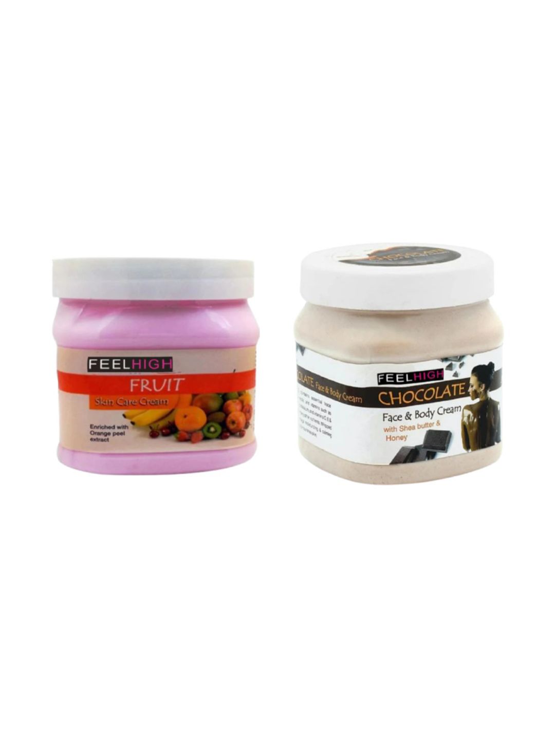 FEELHIGH Set Of 2 Fruit & Chocolate Face & Body Moisturizer 500ml Each-picture-13