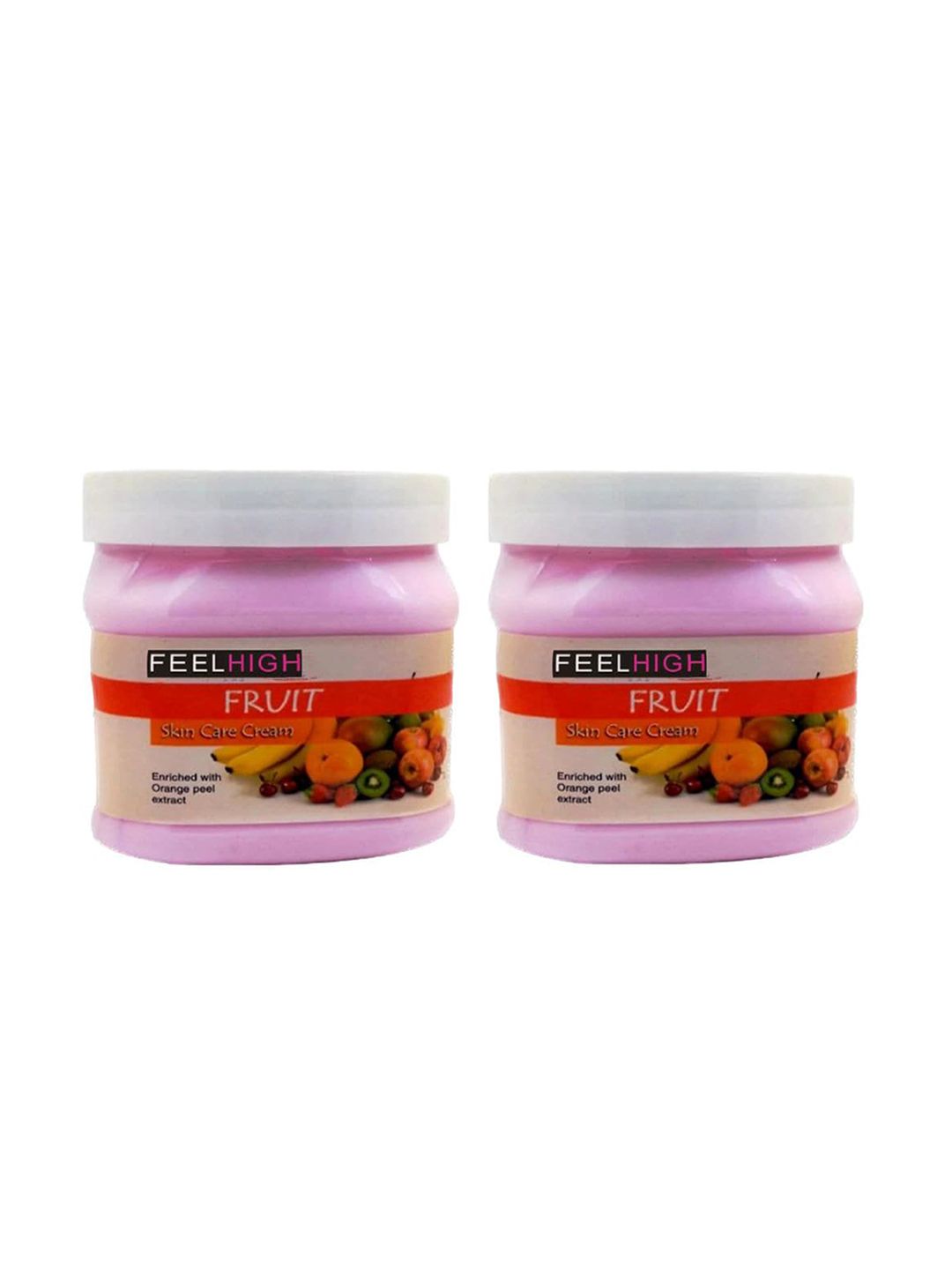 FEELHIGH Set Of 2 Fruit Skin Care Creams Enriched With Orange Peel - 500ml Each-picture-15