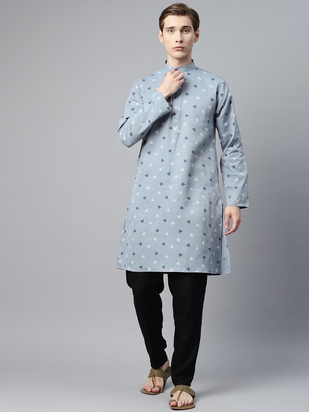 Luxrio Abstract Printed Kurta-picture-35