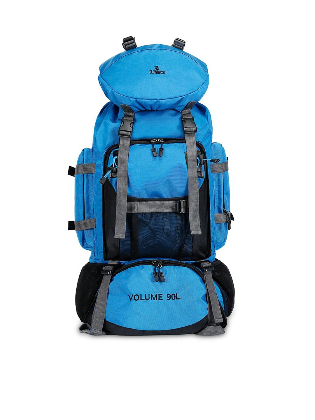THE CLOWNFISH Unisex Colourblocked Mountaineering Outdoor Sports Backpack-picture-10