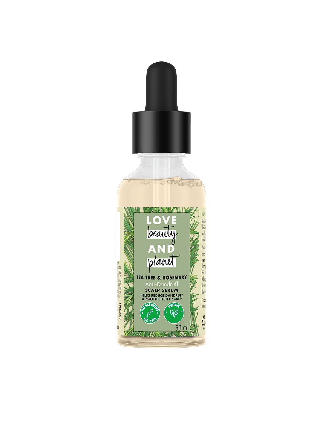 Love Beauty & Planet Tea Tree & Rosemary Anti-Dandruff Scalp Serum - 50ml-image-38