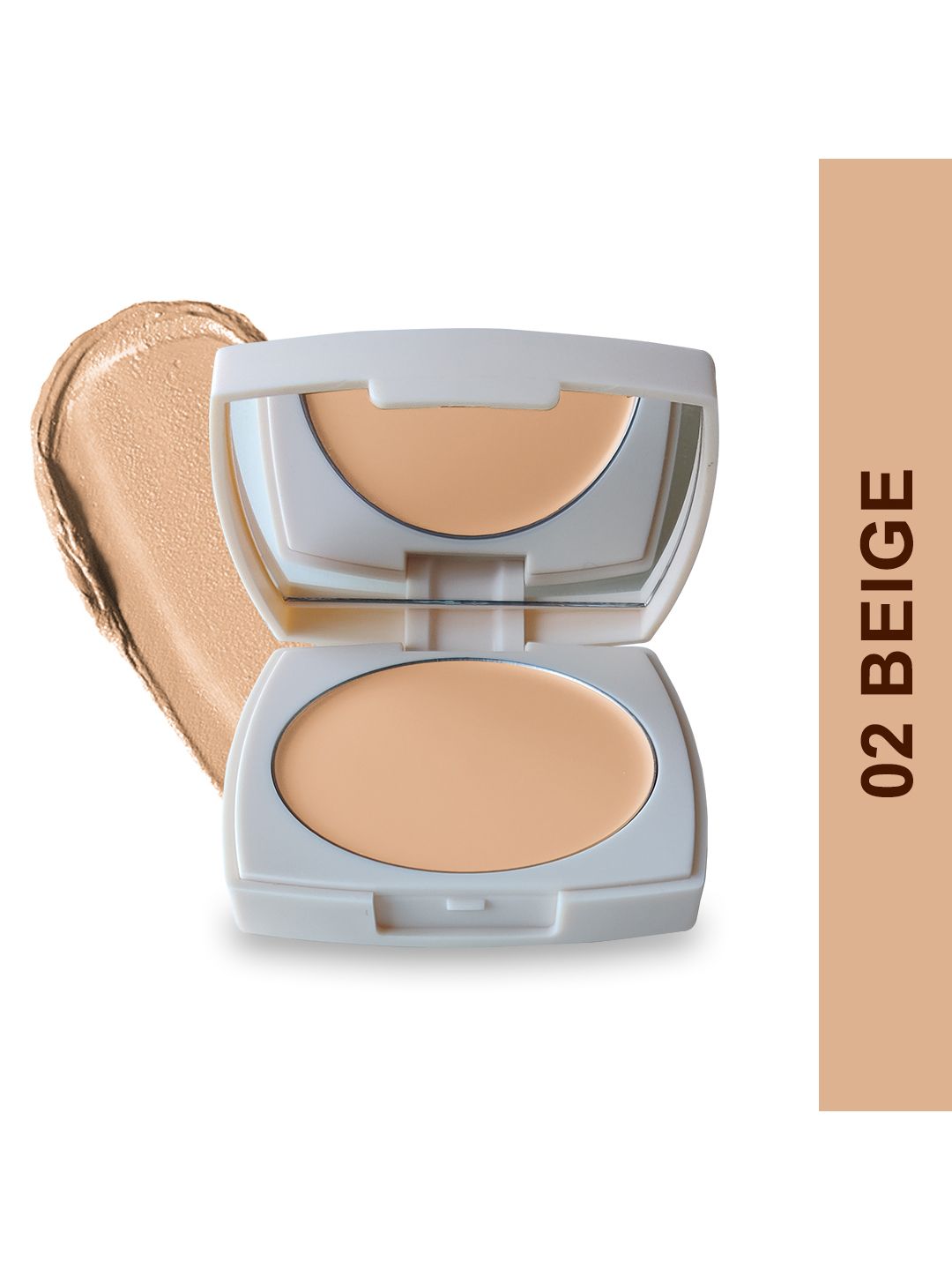 FLiCKA The Base Story Waterproof Matte Finish Compact - Beige 02-image-17