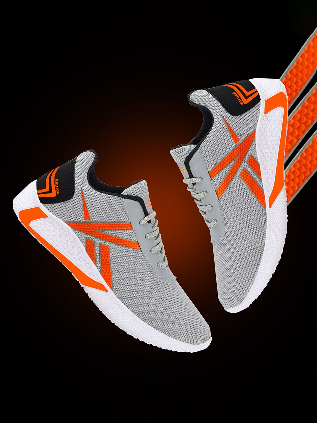 Bruton Men Lightweight Mesh Running Shoes-picture-38