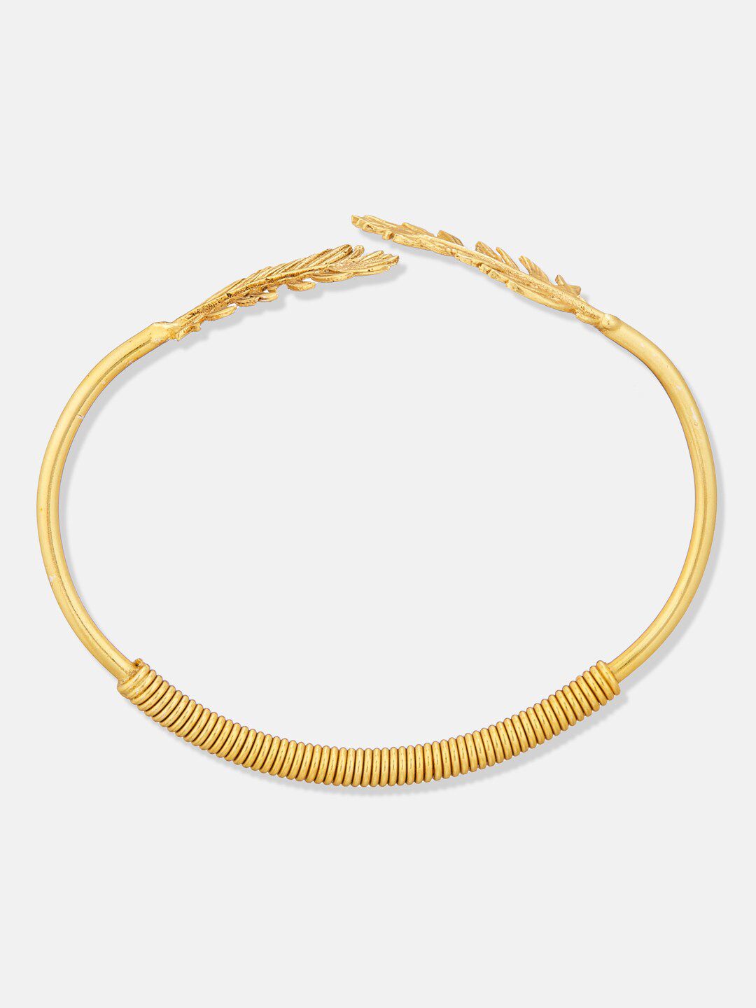 ATIBELLE Gold-Plated Adjustable Cuff Bracelet