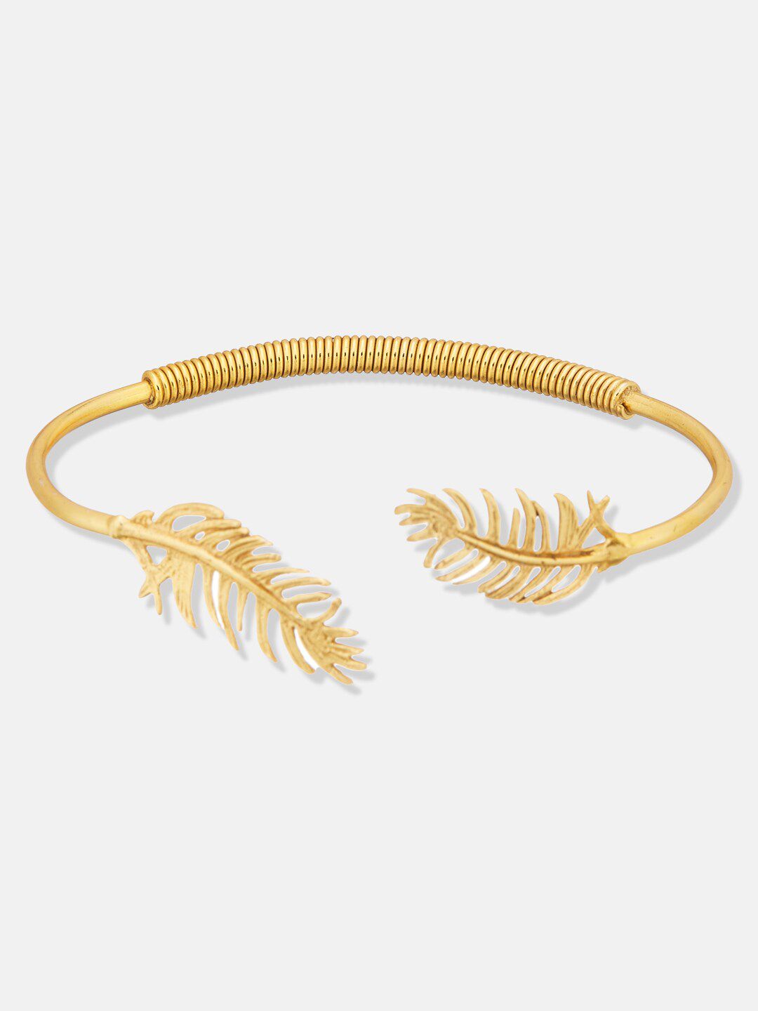 ATIBELLE Gold-Plated Adjustable Cuff Bracelet