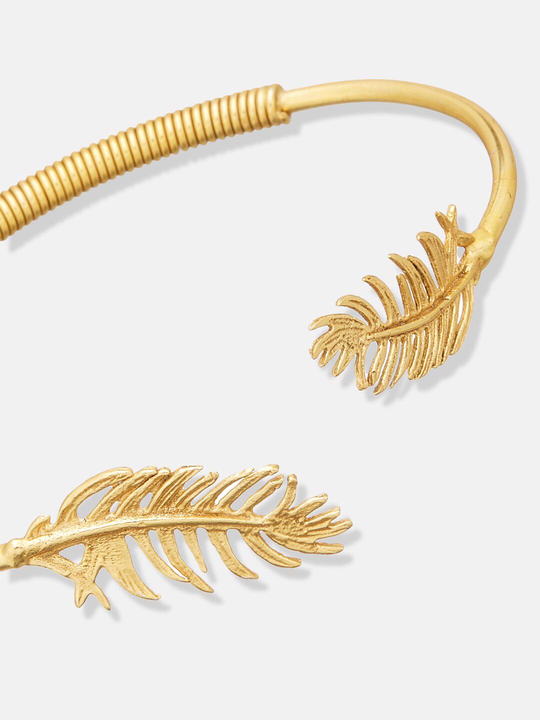 ATIBELLE Gold-Plated Adjustable Cuff Bracelet