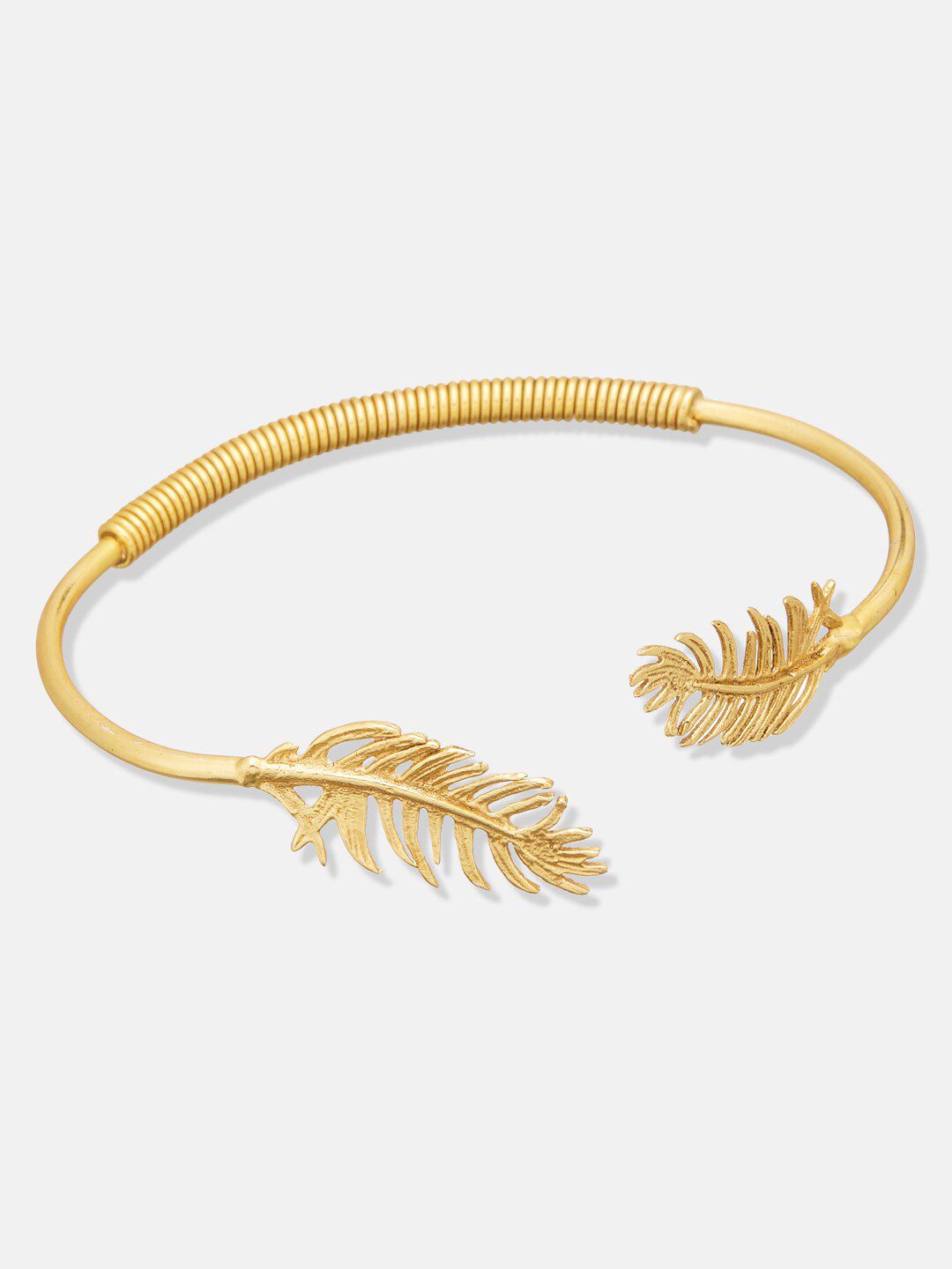 ATIBELLE Gold-Plated Adjustable Cuff Bracelet