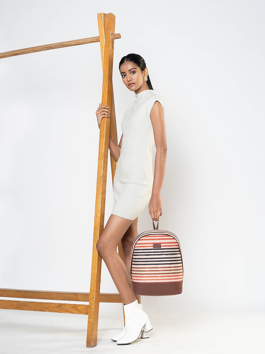 ZOUK Striped Backpack-image-6