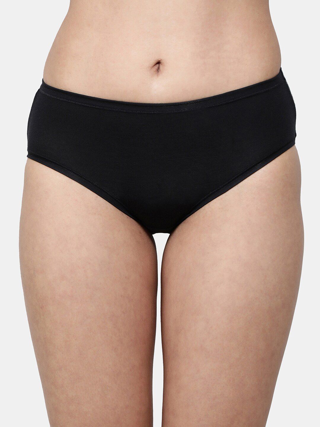 Jockey Mid-Rise Anti-Microbial Lyocell Hipster Briefs JW02-0105-BLACK-picture-42
