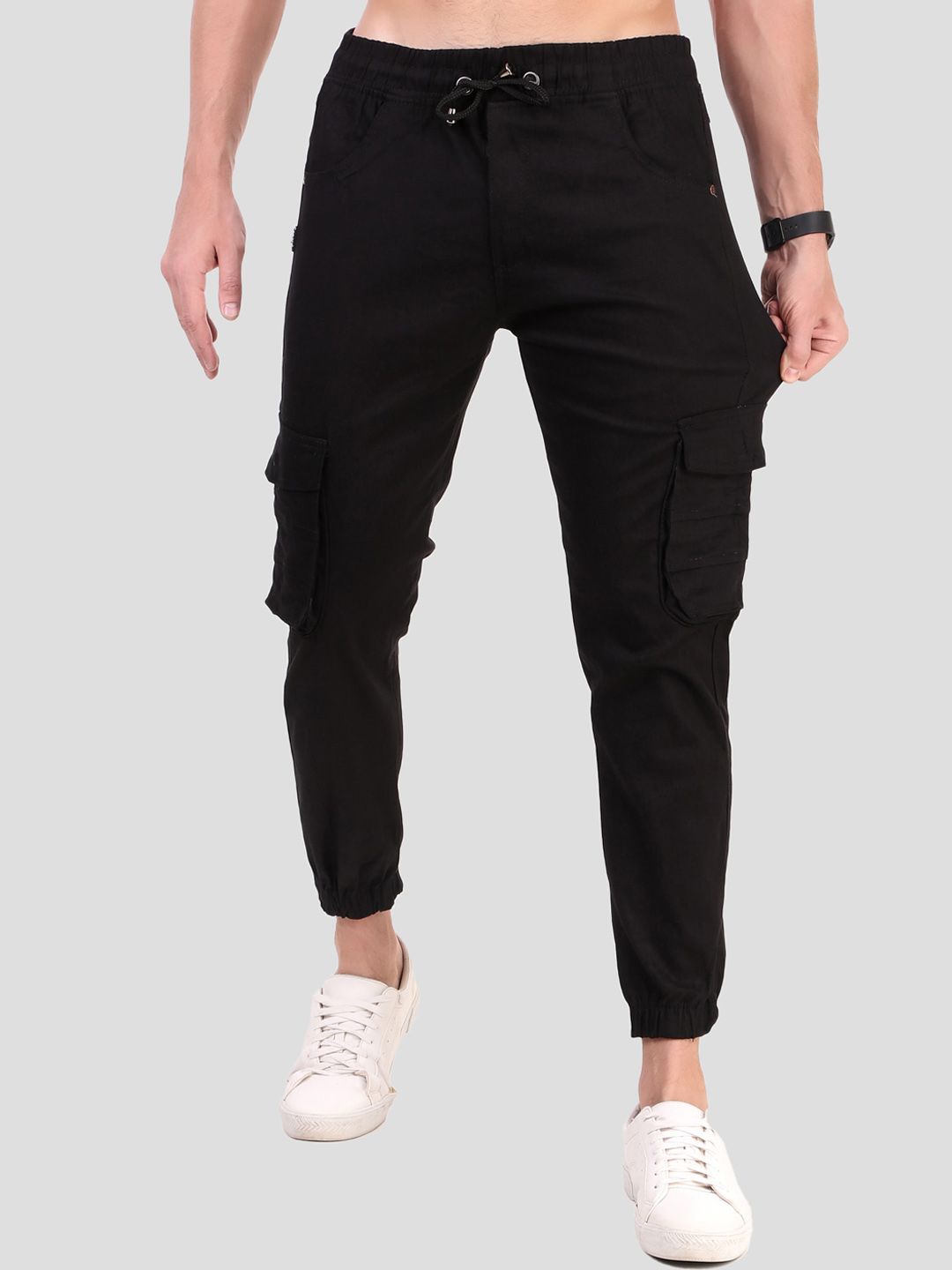 PLUS 91 Men High-Rise Joggers