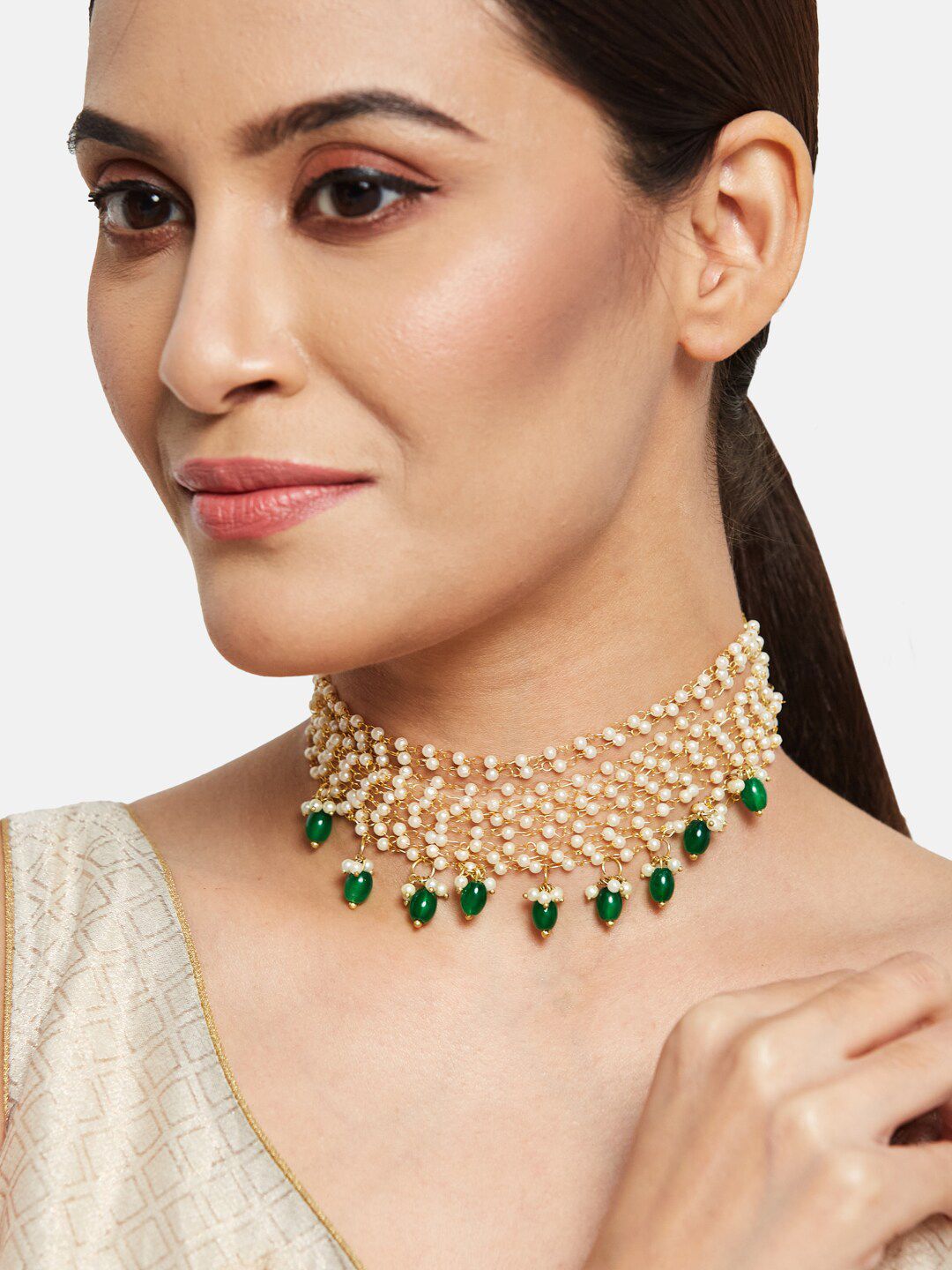 ATIBELLE Gold-Plated Minimal Necklace