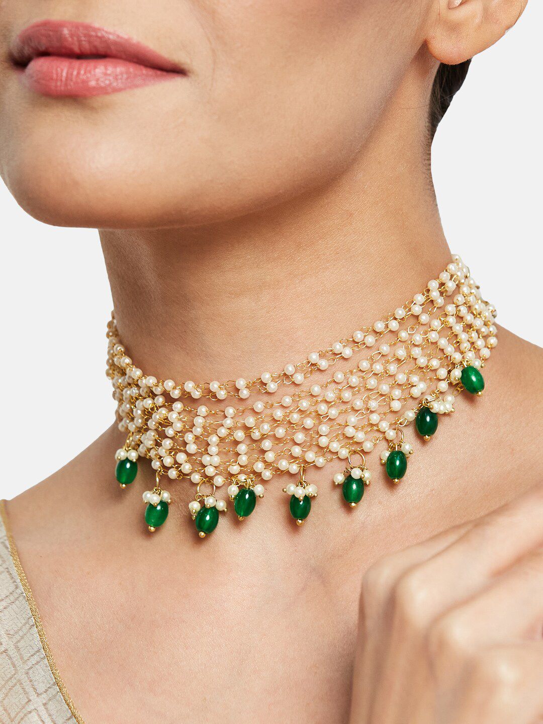 ATIBELLE Gold-Plated Minimal Necklace