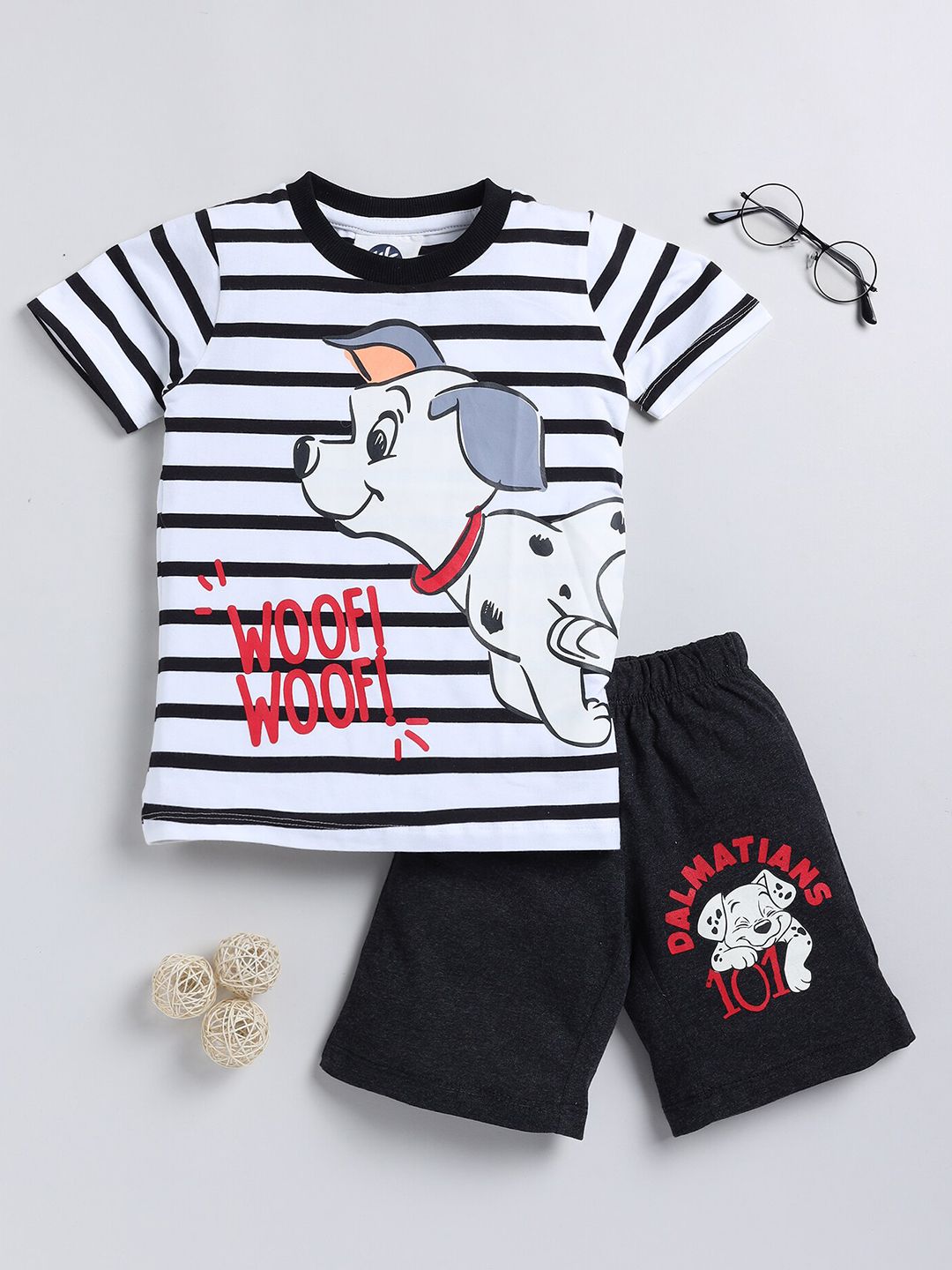 YK Boys Printed T-shirt With Shorts-picture-29