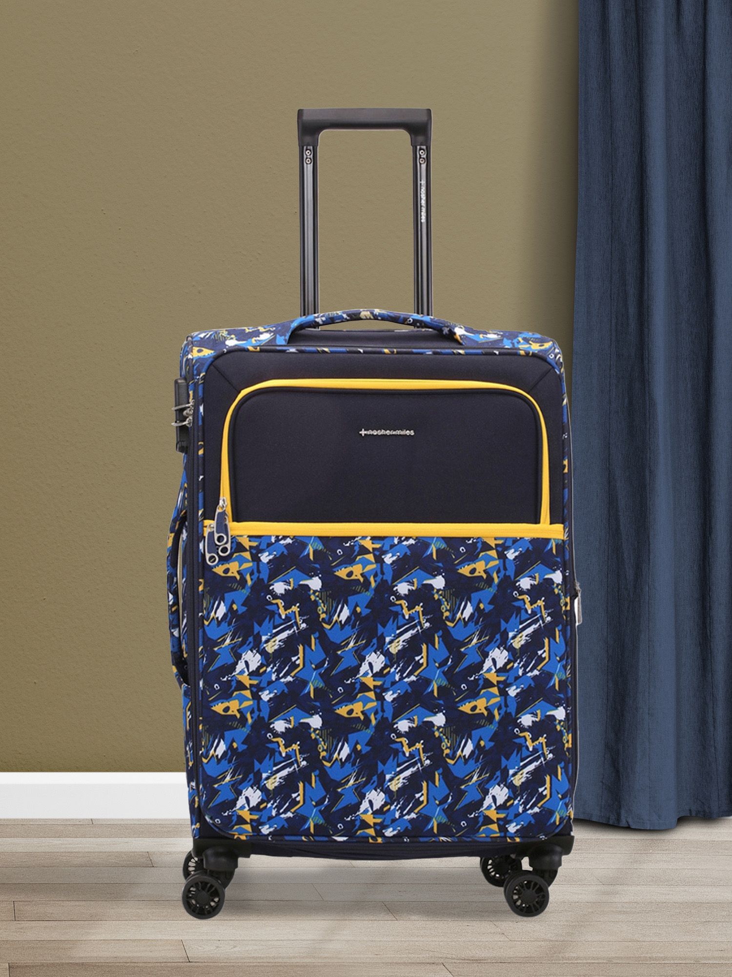 Nasher Miles Unisex Water Resistant Hard-Sided Medium Trolley Suitcase-picture-13