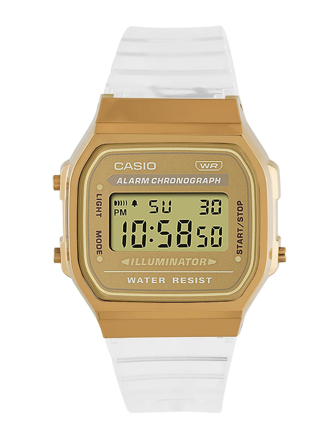 CASIO Unisex Wrap Around Straps Digital Watch D307 A168XESG-9ADF