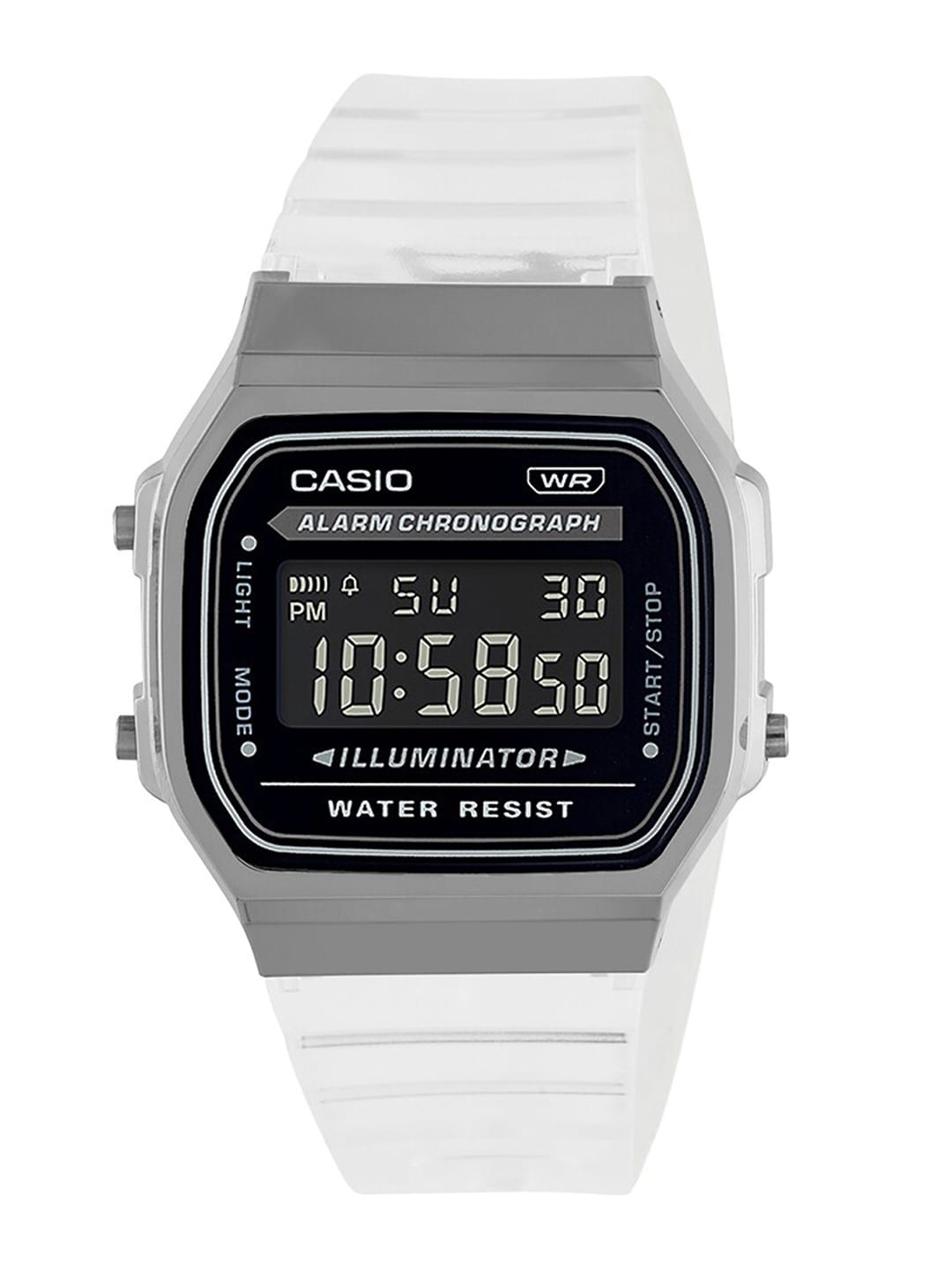 CASIO Unisex Bracelet Style Straps Digital A168XES-1BDF Price D306 - Watch History