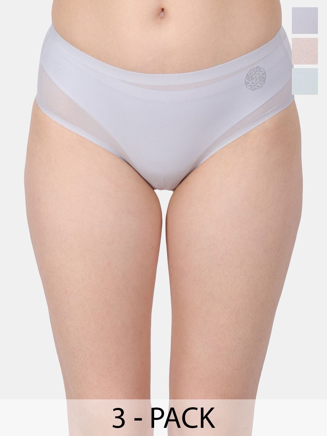 Amour Secret Pack Of 3 Mid-Rise Hipster Briefs-picture-18