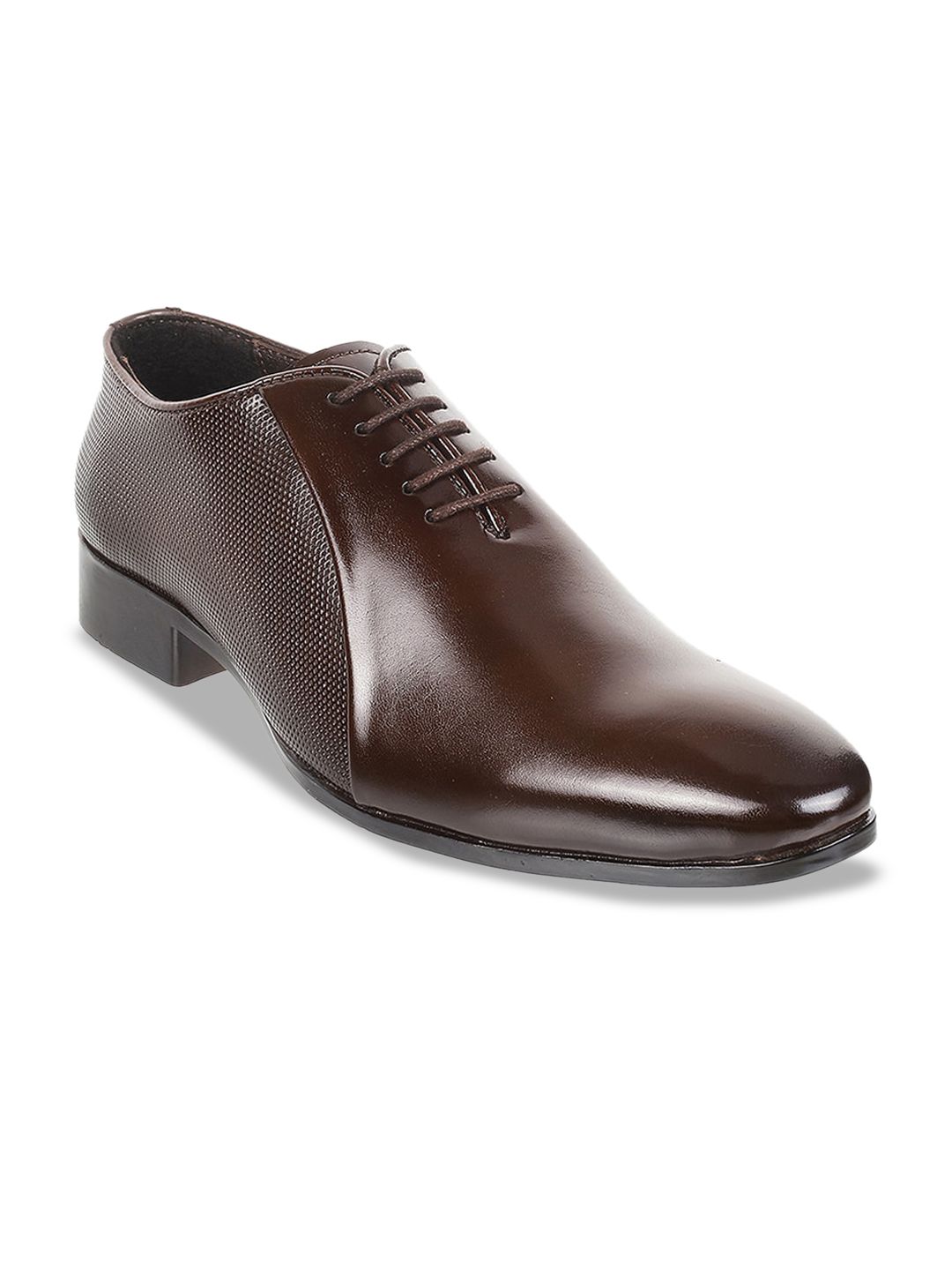 mochi Metro Men Textured Leather Formal Oxfords-picture-31