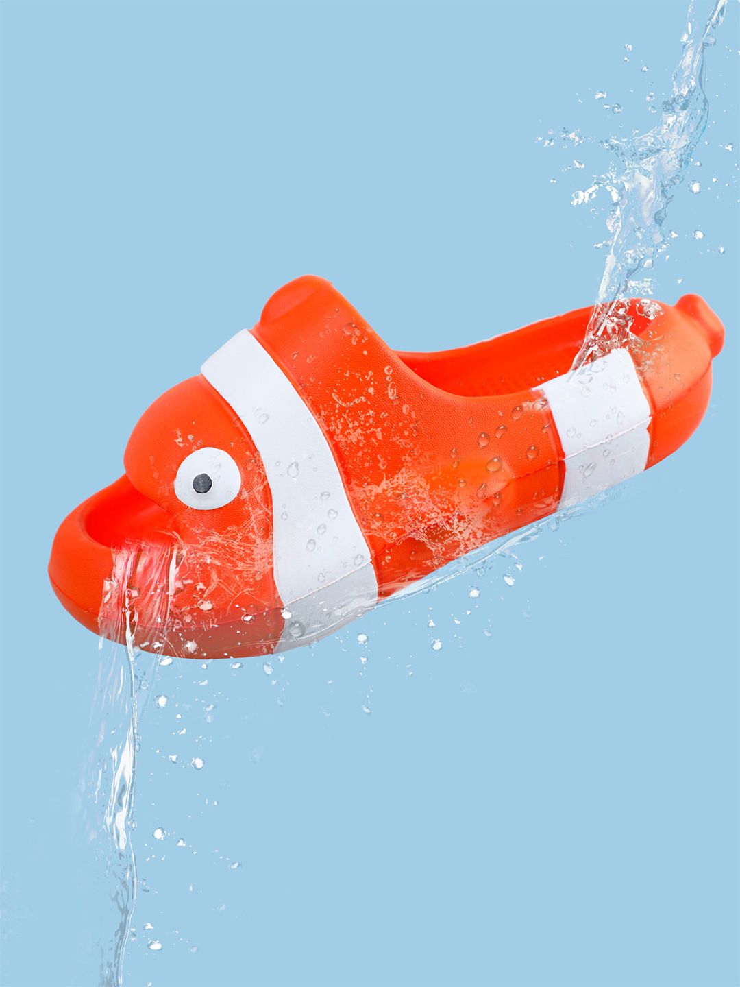 Baby Moo Kids Colourblocked Waterproof Anti-Skid Sliders-picture-38