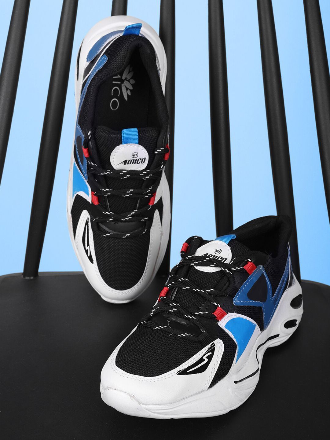 AMICO Men Lightweight Mesh Running Shoes-picture-25