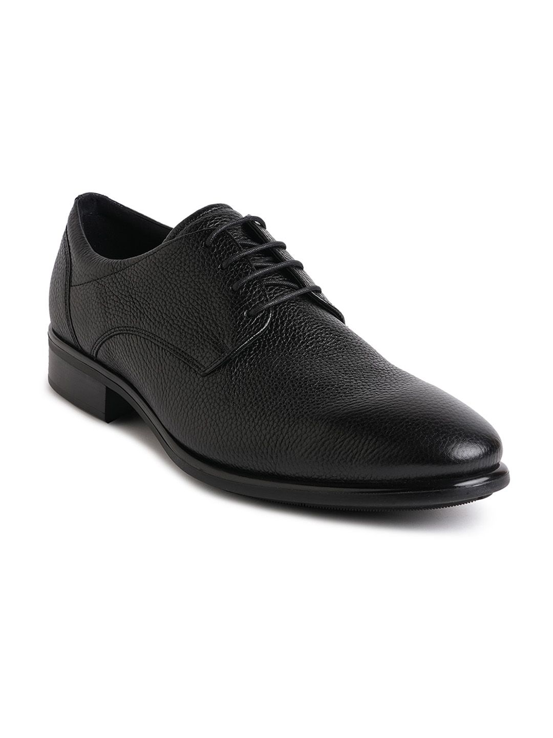ECCO Men Textured Leather Formal Derbys-picture-30