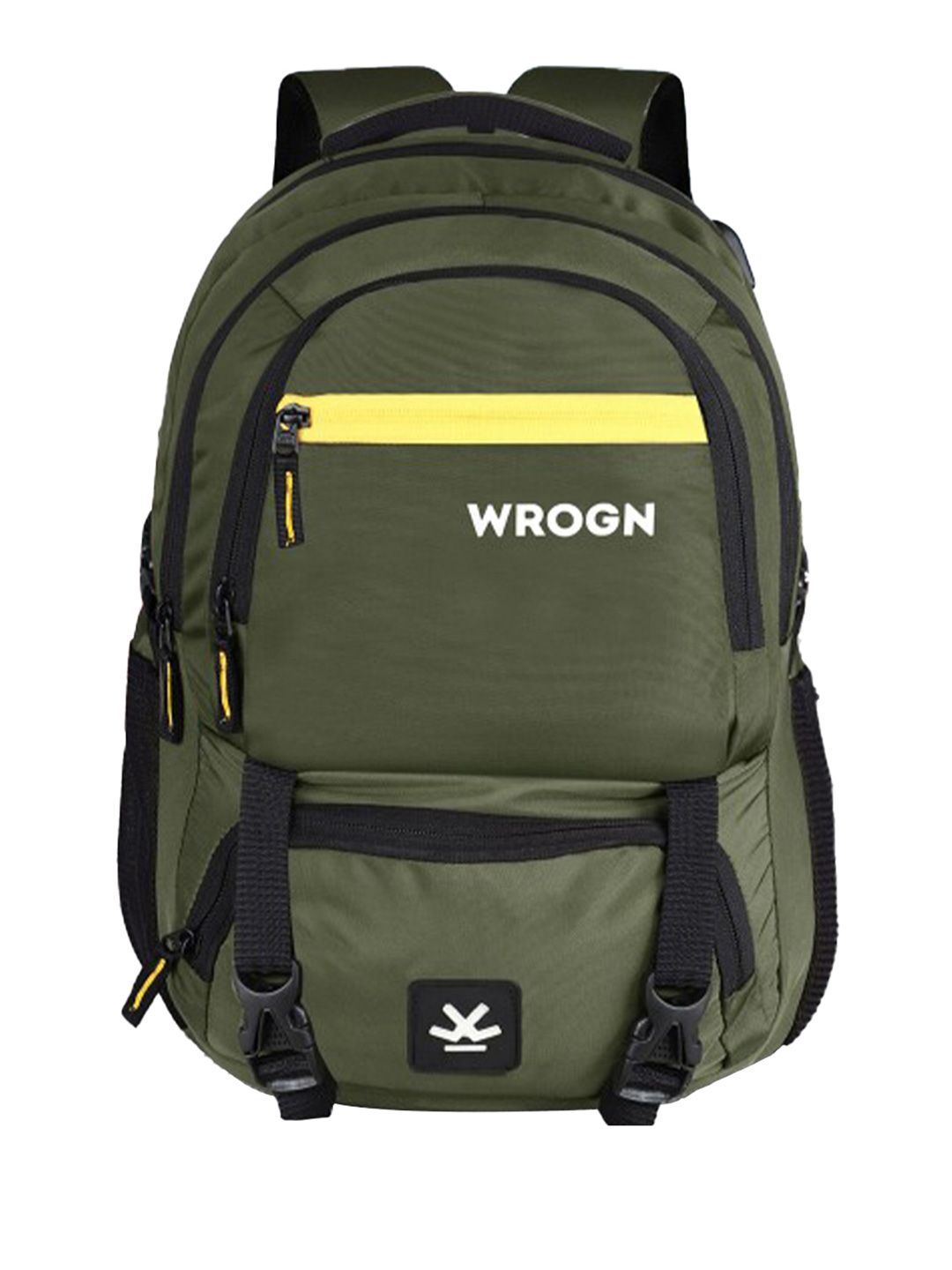 WROGN Unisex Backpack with USB Charging Port