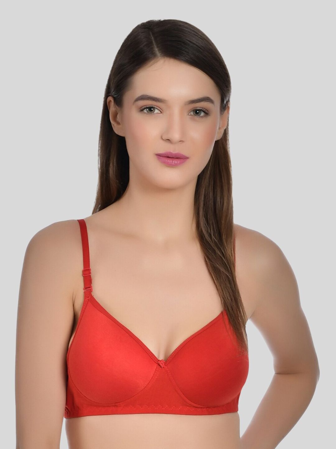 Buy Aimly Seamless Full Coverage All Day Comfort Non-Wired Heavily-Padded  Cotton T-shirt Bra