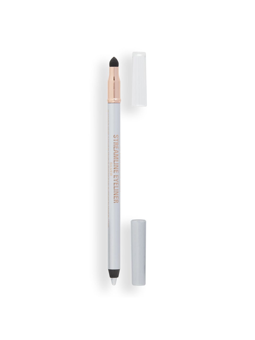 Makeup Revolution London Streamline Waterline Smudge-Proof Eyeliner Pencil 1.3 g - Silver-image-18