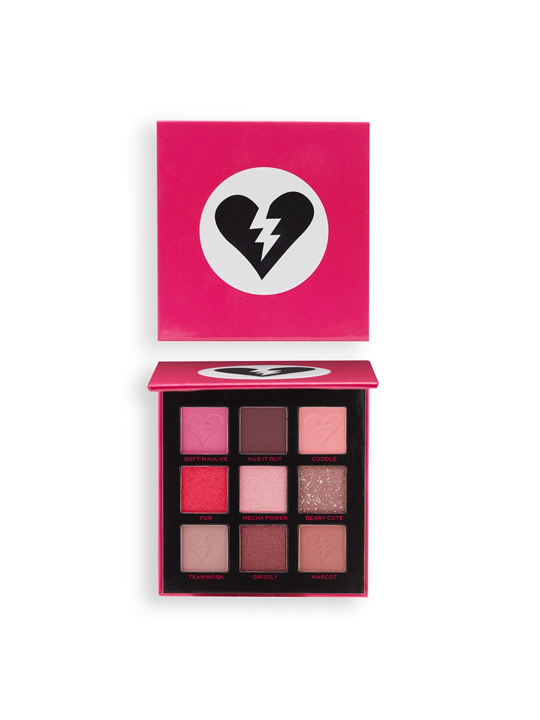 Makeup Revolution London X Fortnite 9 Pan Shades Cuddle Team Leader Eyeshadow Palette - 9g-image-2