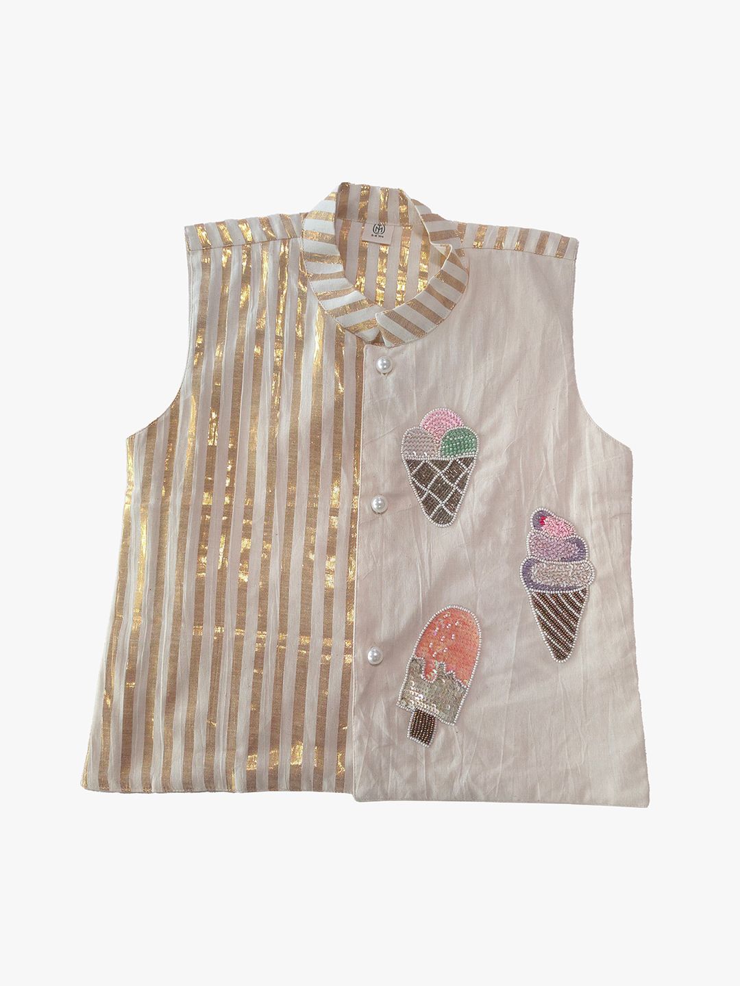 Jilmil Boys Embroidered Pure Cotton Nehru Jackets-picture-19
