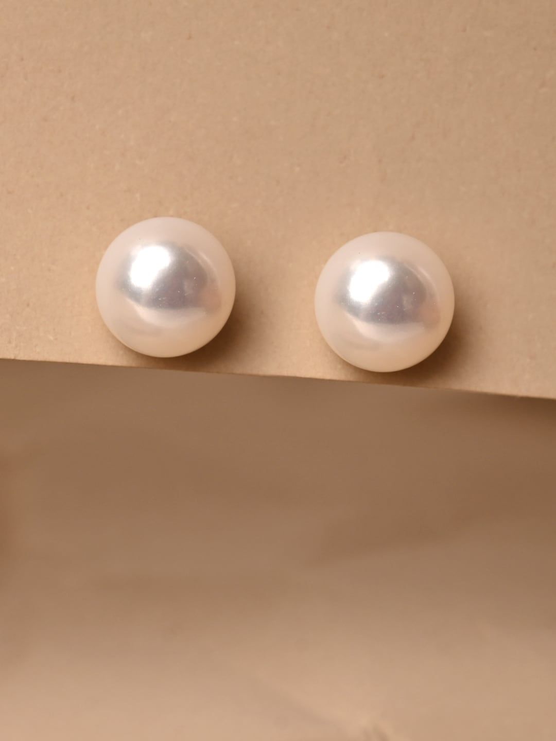 Clara Rhodium-Plated 925 Sterling Silver Contemporary Studs Earrings-image-21
