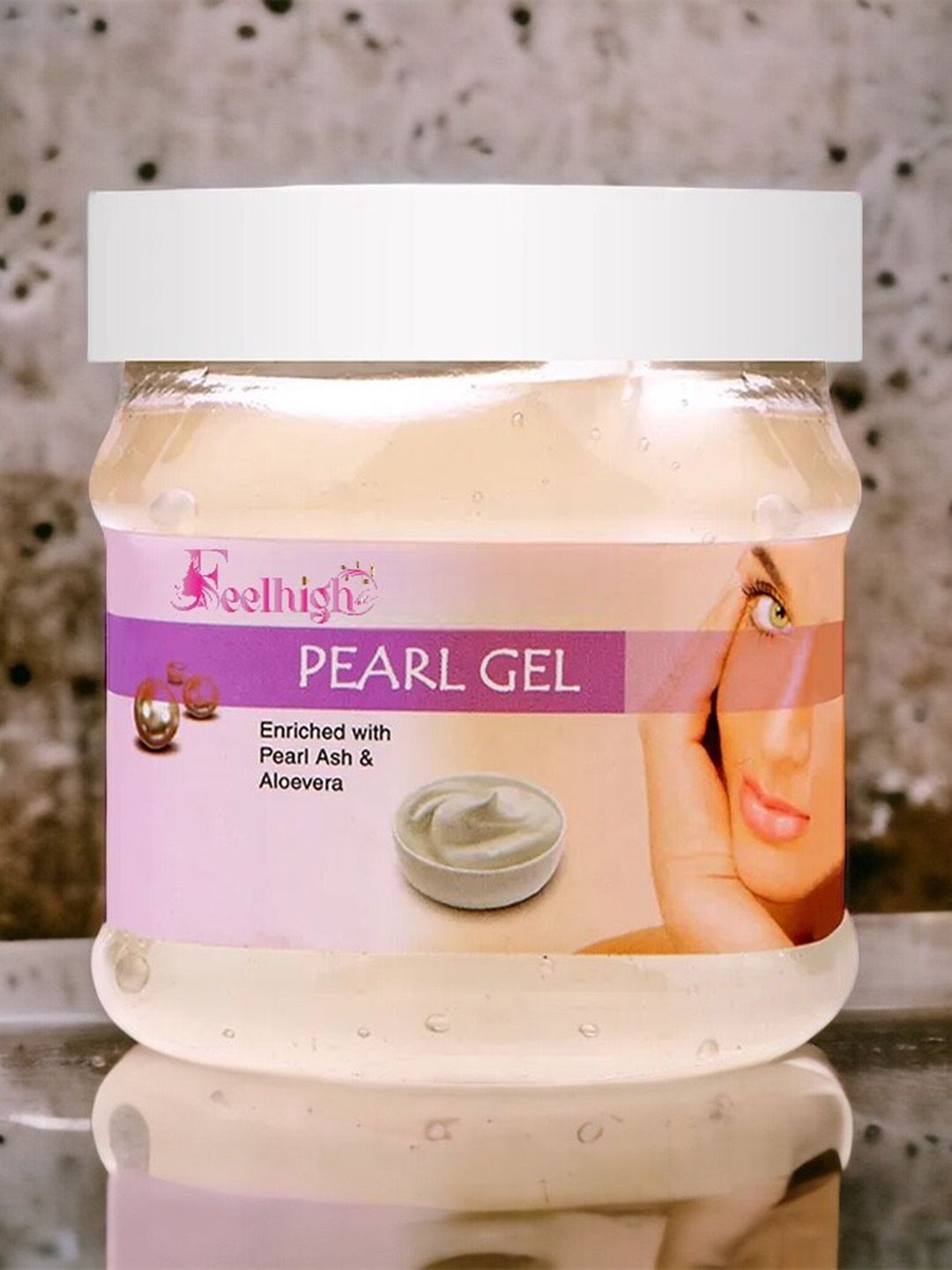 FEELHIGH Pearl Gel with Pearl Ash & Aloe Vera - 500 ml-image-6