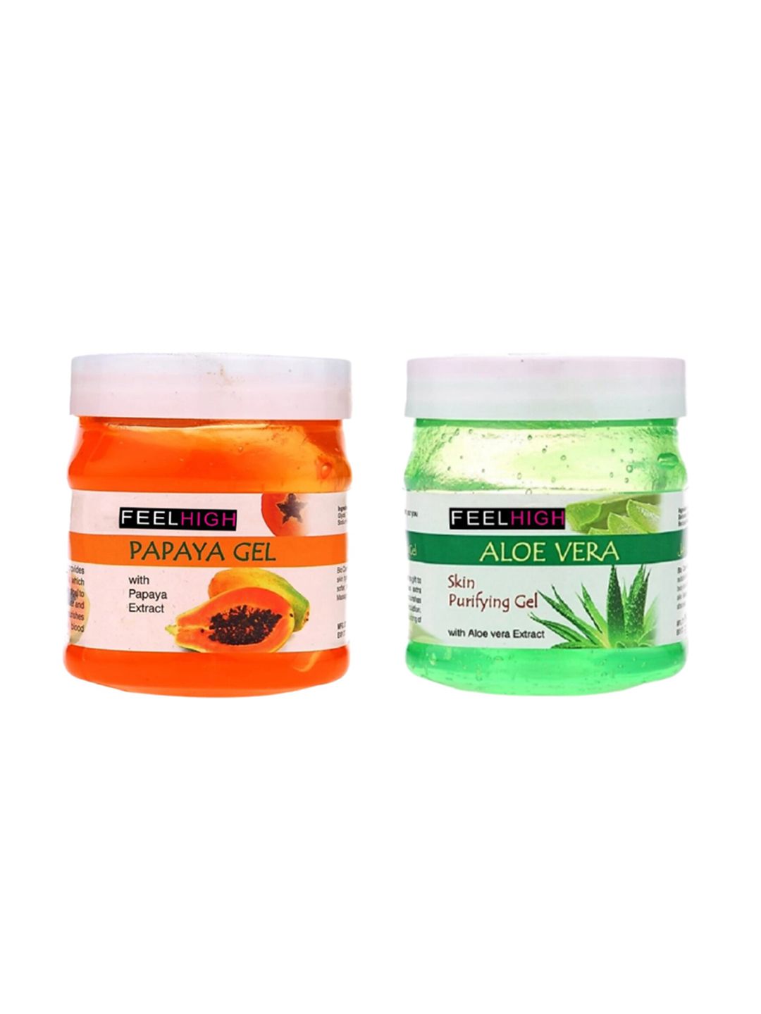 FEELHIGH Set of 2 Face & Body Gel - Papaya & Aloe Vera - 500ml Each-picture-16