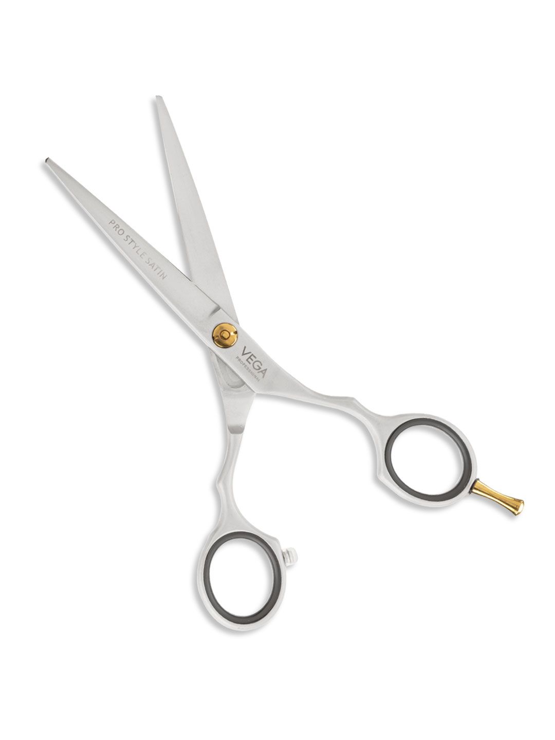 VEGA PROFESSIONAL VPMSC-10 Pro Style Satin E 5.5" Hairdressing Scissor - Silver Line-image-33