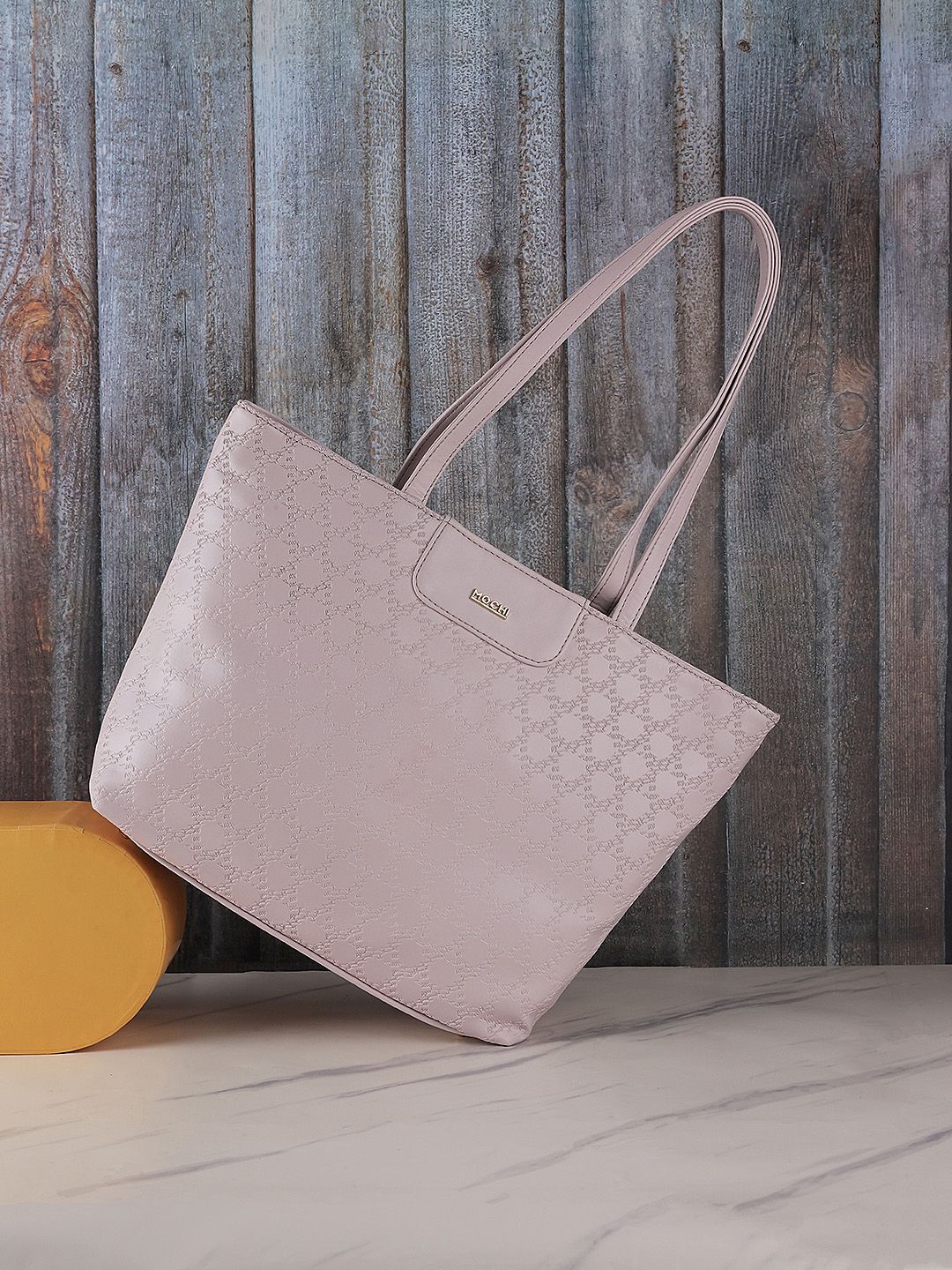 Mochi Textured Structured Shoulder Bag-picture-28