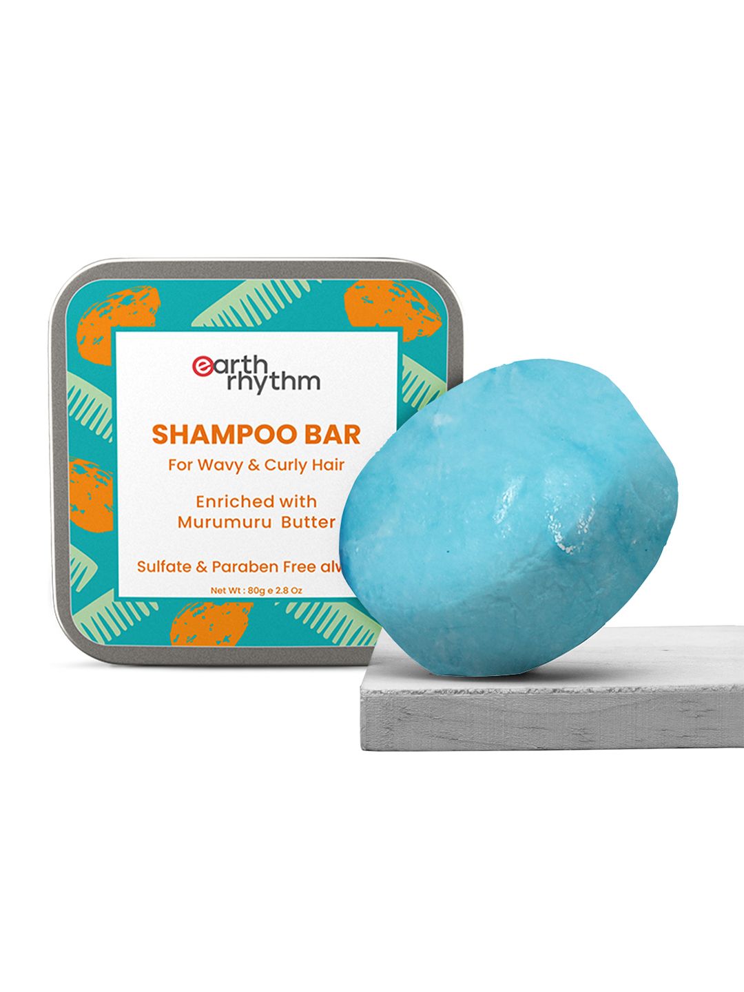 Earth Rhythm Murumuru Butter Shampoo Bar 80g-picture-31
